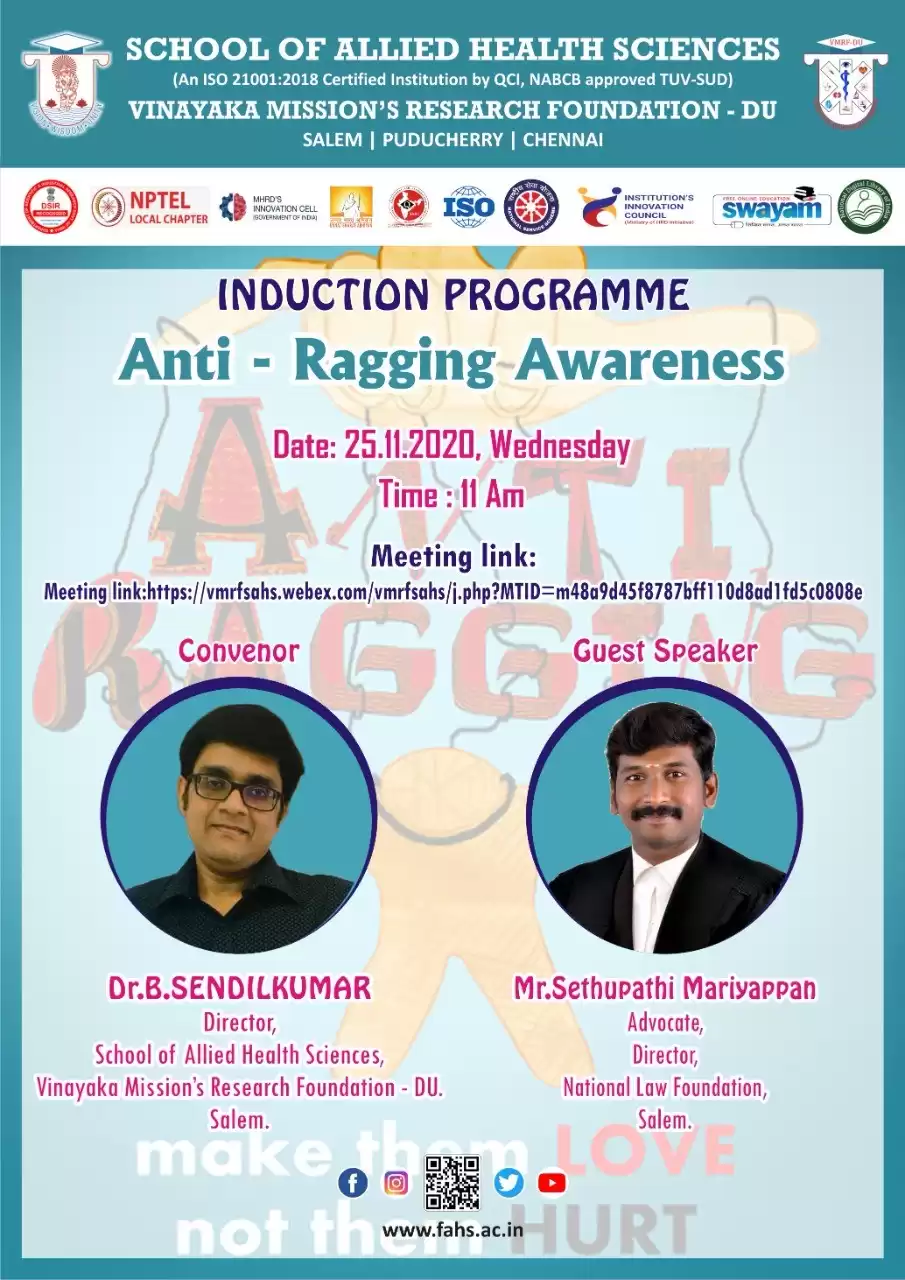 Anti Ragging Activities