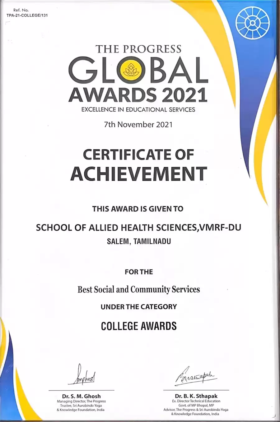 Awards